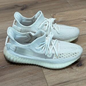 Men's Yeezy Cream White Sneakers